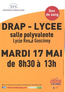 don du sang 17 mai
