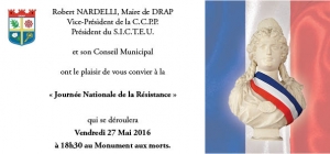 16.05.27 Journée Nationale de la Résistance