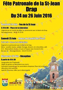 Affiche fête patronale 2016 BQ