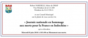 cérémonie du 8 juin