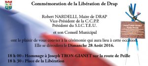 Libération de Drap - série